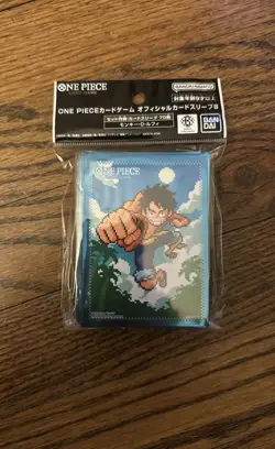 ONE PIECE Card Game Luffy Card Sleeves Set Authorized Store Edition Limited - Image 1