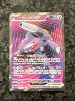 Genesect EX #161/086 - Full Art English Holo Card SV: Black Bolt Pokemon TCG - Image 1