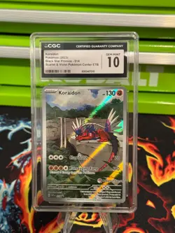 Koraidon - 014 Pokemon Center Exclusive 014 Sv Scarlet & Violet Promo CGC 10 - Image 1