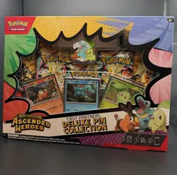 Pokemon Ascended Heroes First Partner Deluxe Pin Collection Sealed New - Image 1