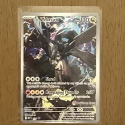 N’s Zekrom MEP 031 Pokemon Center Stamped- Black Star Promo Ascended Heroes [NM] - Image 4