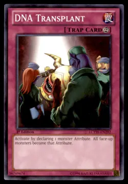 Yu Gi Oh! DNA Transplant LCYW EN292 LCYW 1st Edition Regular - Image 1