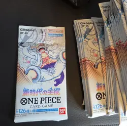 1x OP05 BOOSTER PACK ONE PIECE CARD GAME AWAKENING OF THE NEW ERA JAPANESE - Image 1