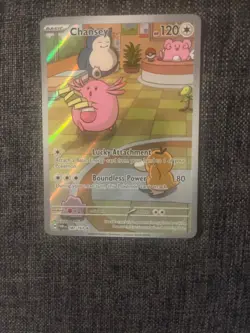 Pokemon Card Chansey Twilight Masquerade IR Near Mint - Image 1