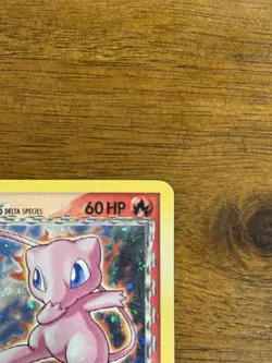 Pokemon Mew POP Series 5 Delta Species Holo 3/17 60 HP 2007 💥Error Card💥 - Image 3