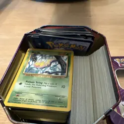 Pokemon TCG Mixed Card Lot w/ Tin Combusken Weedle Jynx Mewtwo 2023 EN - Image 5