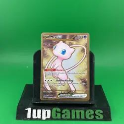 Pokemon TCG Mew EX Metal Gold NM 205/165 Scarlet & Violet 151 Promo Card - Image 1