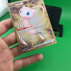Pokemon TCG Mew EX Metal Gold NM 205/165 Scarlet & Violet 151 Promo Card - Image 4