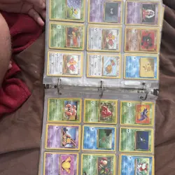Vintage Pokemon Card Lot with Binder 250+ Cards - Image 5