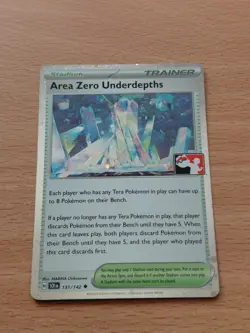 Pokemon TCG Area Zero Underdepths Stellar Crown Card 131/142 Play Stamp - Image 1