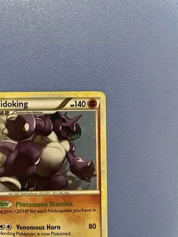 Nidoking 6/102 Holo Rare Triumphant Pokemon Card - Lightly Played - Image 3