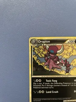 Drapion 4/102 Holo Rare Triumphant Pokemon Card- Lightly Played - Image 2