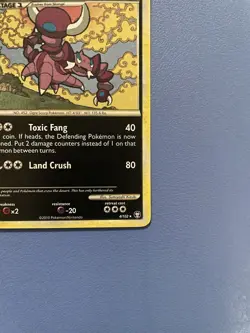 Drapion 4/102 Holo Rare Triumphant Pokemon Card- Lightly Played - Image 4