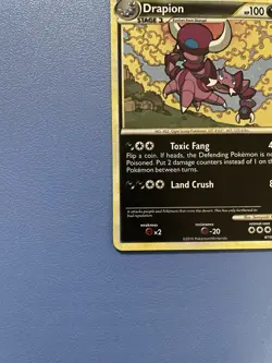 Drapion 4/102 Holo Rare Triumphant Pokemon Card- Lightly Played - Image 5