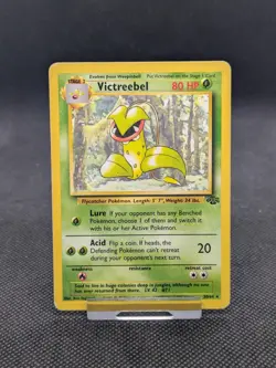 Pokemon Card Victreebel Jungle Rare 30/64 WOTC Played - Image 1