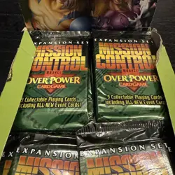 Marvel OverPower Mission Control Booster Pack Card Game Expansion Set CCG X 31 - Image 3