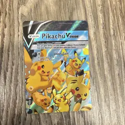 Pikachu V-UNION Holo Promo 4-card lot SWSH139-142 Pokemon TCG English - Image 2