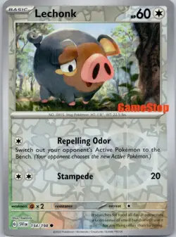 Lechonk - (GameStop Promo) Reverse Holo Promo Miscellaneous Cards & Products 154 - Image 1