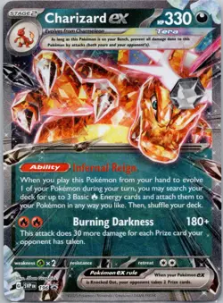 Charizard ex Holo Promo SV: Scarlet & Violet Promo Cards 196 NM - Image 1