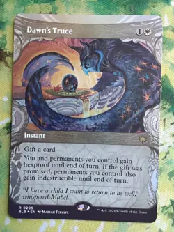 Dawn's Truce (Showcase) Bloomburrow Foil *NM* - Image 1