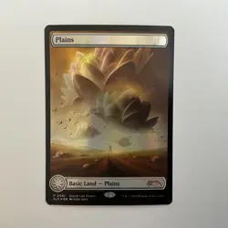 MTG Plains (0031) *FOIL* MagicCon Secret Lair Lotus Land MT/NM John Avon - Image 1