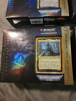 Magic: The Gathering Warhammer 40,000 Premium Deck Set 4 Decks. Collectors Set - Image 2