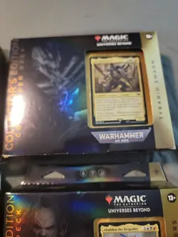 Magic: The Gathering Warhammer 40,000 Premium Deck Set 4 Decks. Collectors Set - Image 4