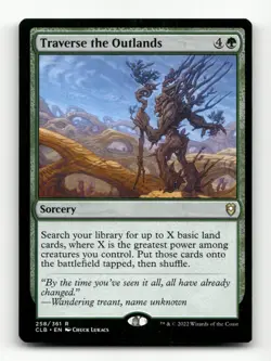 Traverse the Outlands Commander Legends: Battle for Baldur's Gate #258 Rare - Image 1