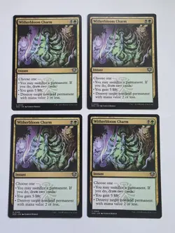 4x Witherbloom Charm - Secrets Of Strixhaven - Near Mint - MTG - Image 1