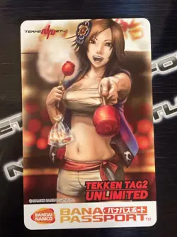 Tekken Asuka'S Apple Candy Bana Passport Card Limited Edition - Image 1