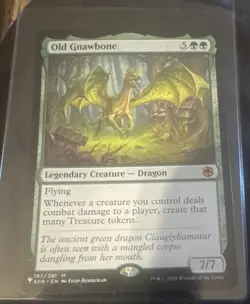 Wizards Magic: The Gathering Old Gnawbone Mythic Legendary Creature AFR 197/281 - Image 1