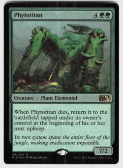 PHYTOTITAN 191 R MAGIC 2015 (M15) MAGIC: THE GATHERING FOIL NM/M - Image 1