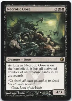 Necrotic Ooze R Scars of Mirrodin 72 LP - Image 1