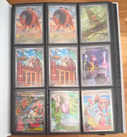 Pokemon TCG Bundle joblot Ascended heroes MEGA GRENINJA SIR Chaos Rising Binder - Image 2