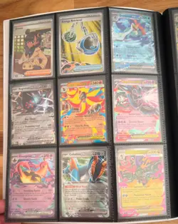 Pokemon TCG Bundle joblot Ascended heroes MEGA GRENINJA SIR Chaos Rising Binder - Image 5