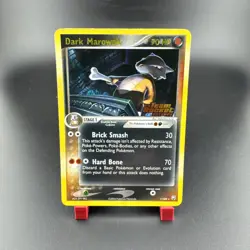 2004 Pokemon Dark Marowak 7/109 Team Rocket Returns Reverse Holo - Image 2