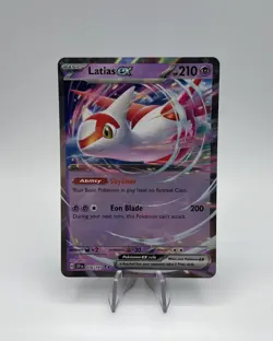 Pokemon TCG Latias Ex 076/191 Surging Sparks Double Rare NM - Image 1