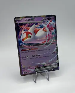 Pokemon TCG Latias Ex 076/191 Surging Sparks Double Rare NM - Image 2