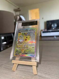 Pikachu EX SAR #132 JP Pokemon Super Electric Breaker BGS 10 BLACK LABEL - Image 3