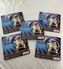 Pokemon TCG Phantasmal Flames & Mega Evolution 2-pack Blister [Raikou] Lot Of 5 - Image 2