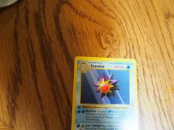 Pokemon 1999 1st Edition Shadowless Base Starmie uncommon card - Image 3