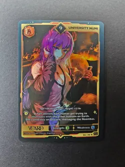 University Numi 9 Holo Card 1st Edition Rising Stars GamerSupps VCard Nihmune - Image 3