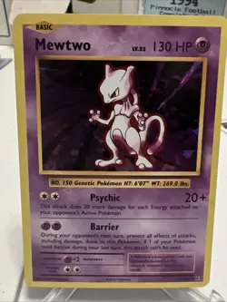 Pokemon TCG Mewtwo 51/108 Cracked Ice Holo Evolutions Deck Exclusive 2016 - Image 1