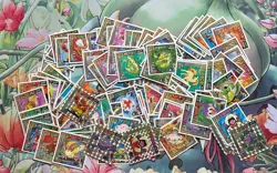 Pokemon Amada Attack Sticker Lot 1998 Vintage Nintendo Japan - Image 1