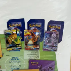 Pokemon TCG Battle Academy Starter 3 Decks Charizard Raichu Mewtwo (NEW) - Image 4