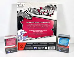 Sealed Pokemon TCG White Flare Binder Collection with bundle & Black Bolt Bundle - Image 2