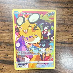 Pokemon Dedenne TG07/TG30 Brilliant Stars TG Ultra Rare Holo Full Art Eng - Image 1