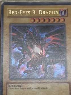 Red-Eyes B. Dragon JMP-002 Shonen Jump Magazine Promos Unlimited Near Mint - Image 3