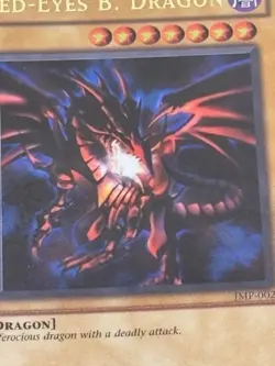 Red-Eyes B. Dragon JMP-002 Shonen Jump Magazine Promos Unlimited Near Mint - Image 5