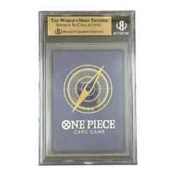 2024 ONE PIECE PROMO MONKEY.D.LUFFY #ST10-006 SR TREASURE BOOSTER SET BGS 10 - Image 2